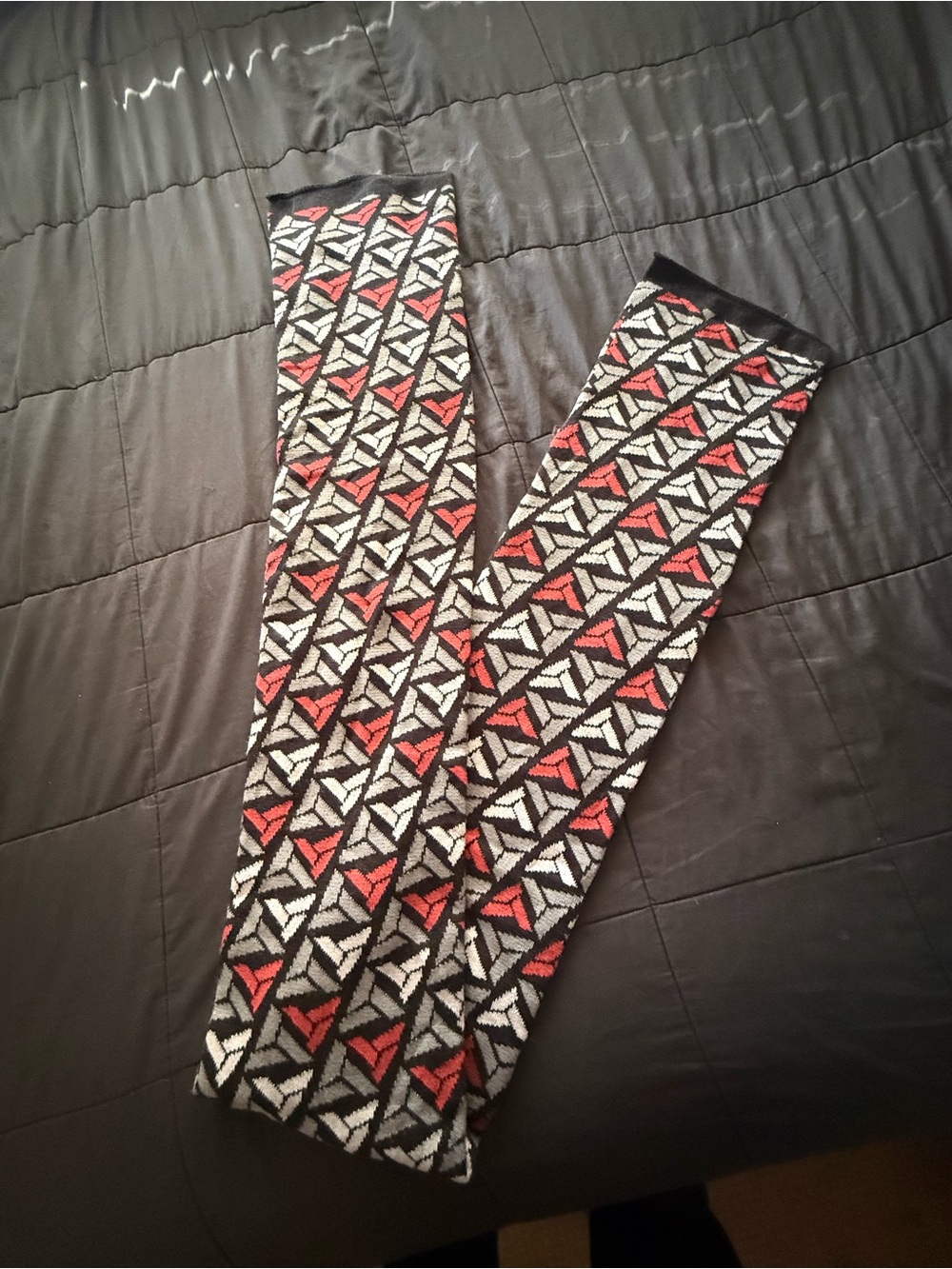 Ubisoft Assassin's Creed Knit Scarf in Black, White & Red